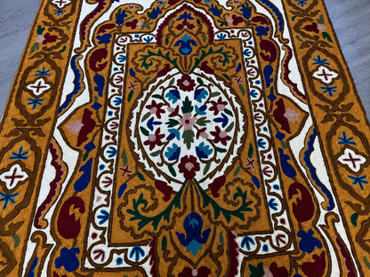 Rang-e-Wadi Rug Chain Stitch Carpet