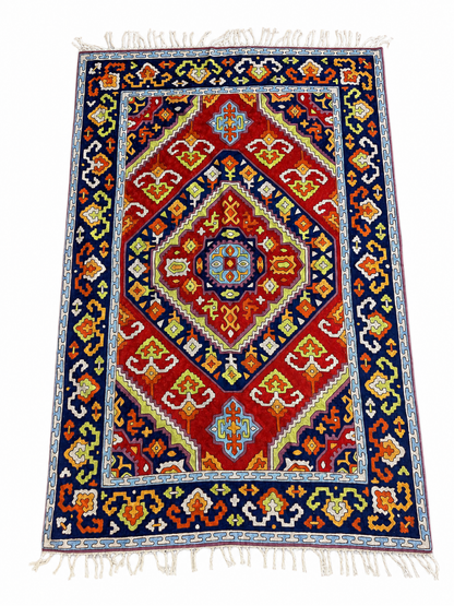 Noor-e-Kashmir Rug Chain Stitch Carpet