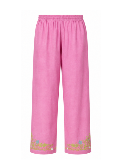 Kashmir Aari cotton Co-Ord Set | Vintage Pink