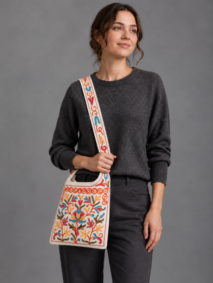 Gulrang Krewal Bag Sling Bag - floral d1