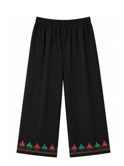 Kashmir Aari cotton Co-Ord Set | Ebony